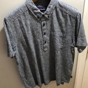 Patagonia hemp organic cotton shirt large